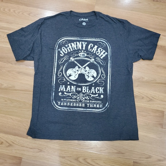 Other - Johnny Cash Man In Black Graphic T-Shirt 2XL